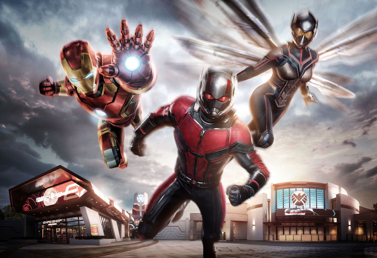 Iron Man Ant Man Wasp 4k