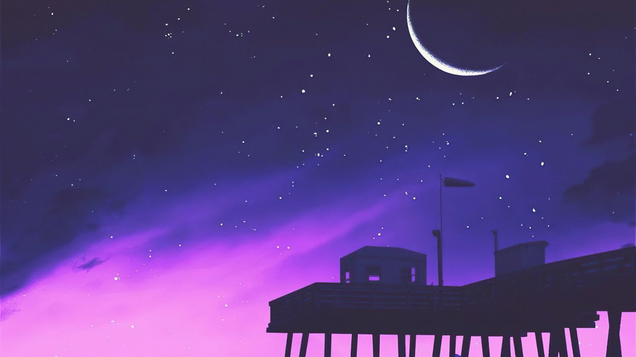 Pier House Digital Art 4k