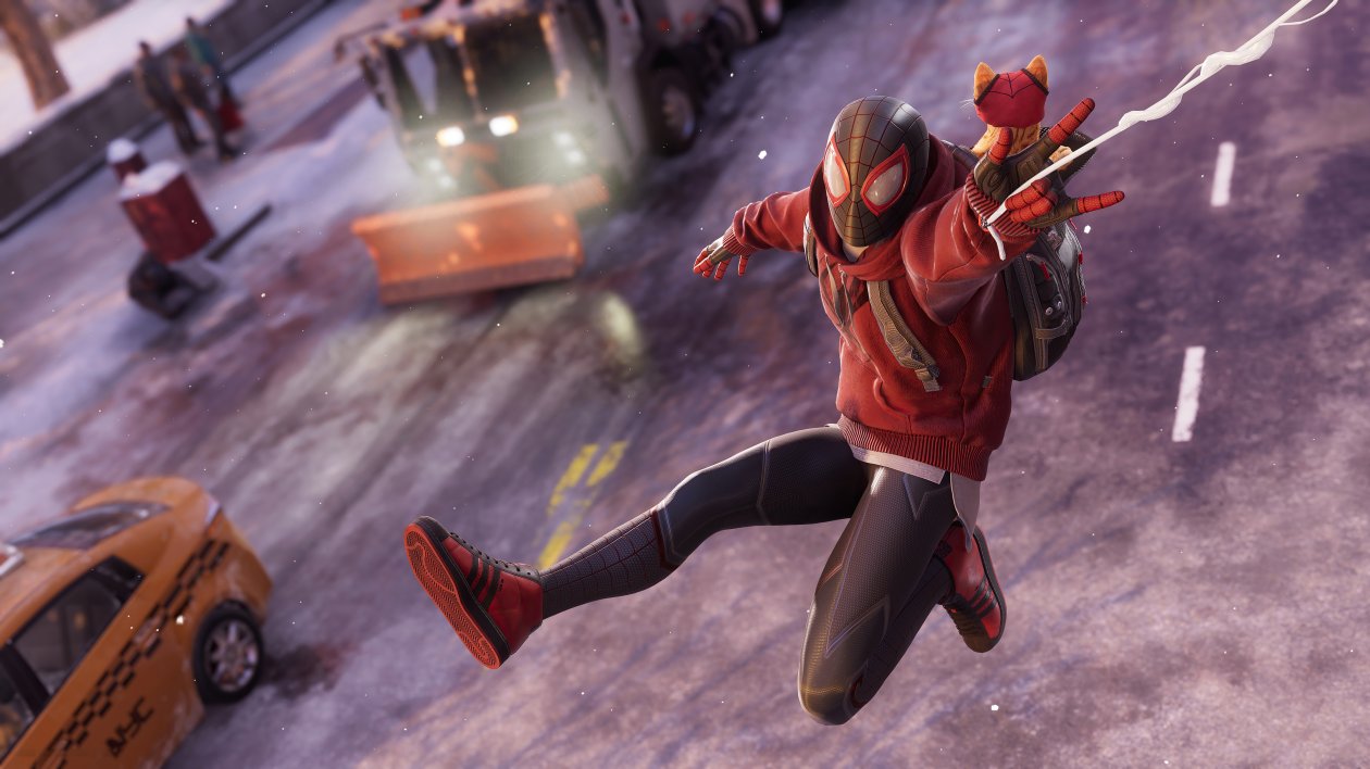 Spider Cat And Miles Morales Ps5 2021 5k