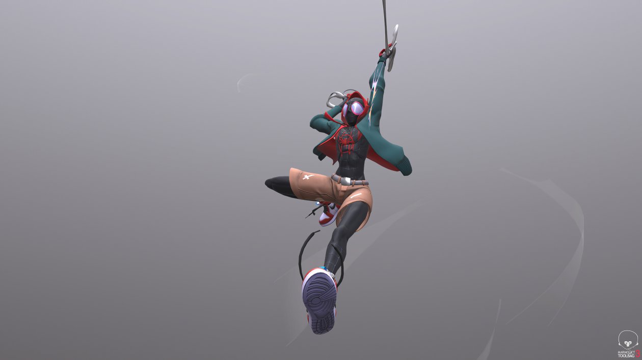 Spider Verse Miles Coming