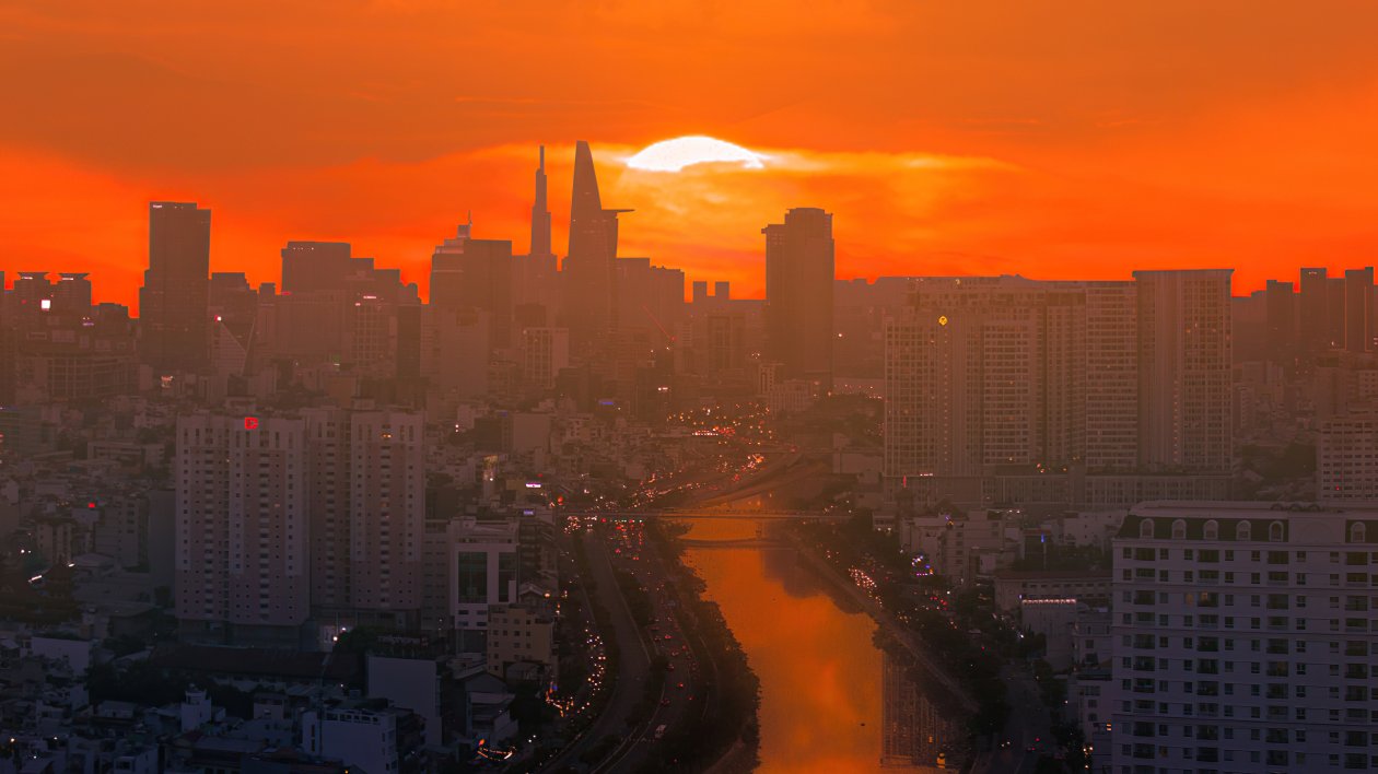 Sunset Soul City 4k