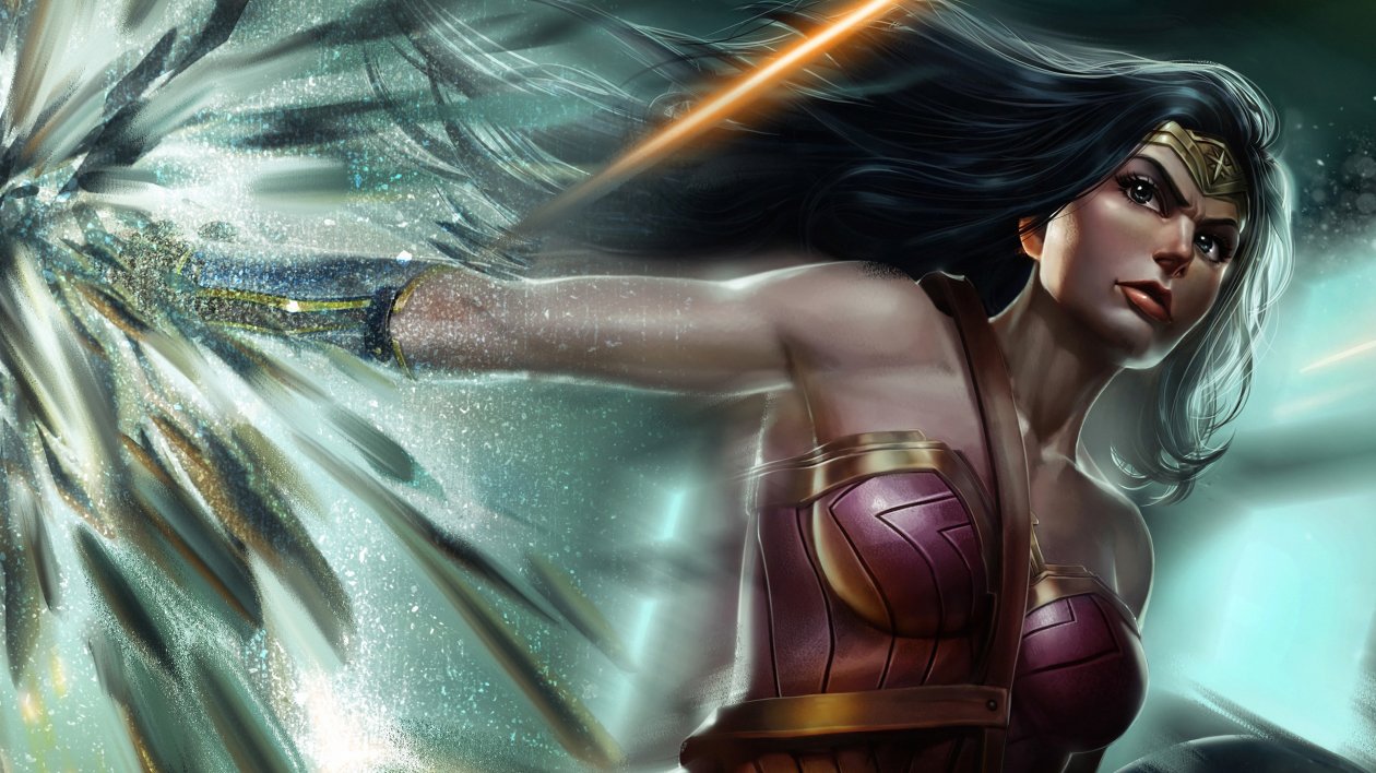 Wonder Woman 4k Digital Arts