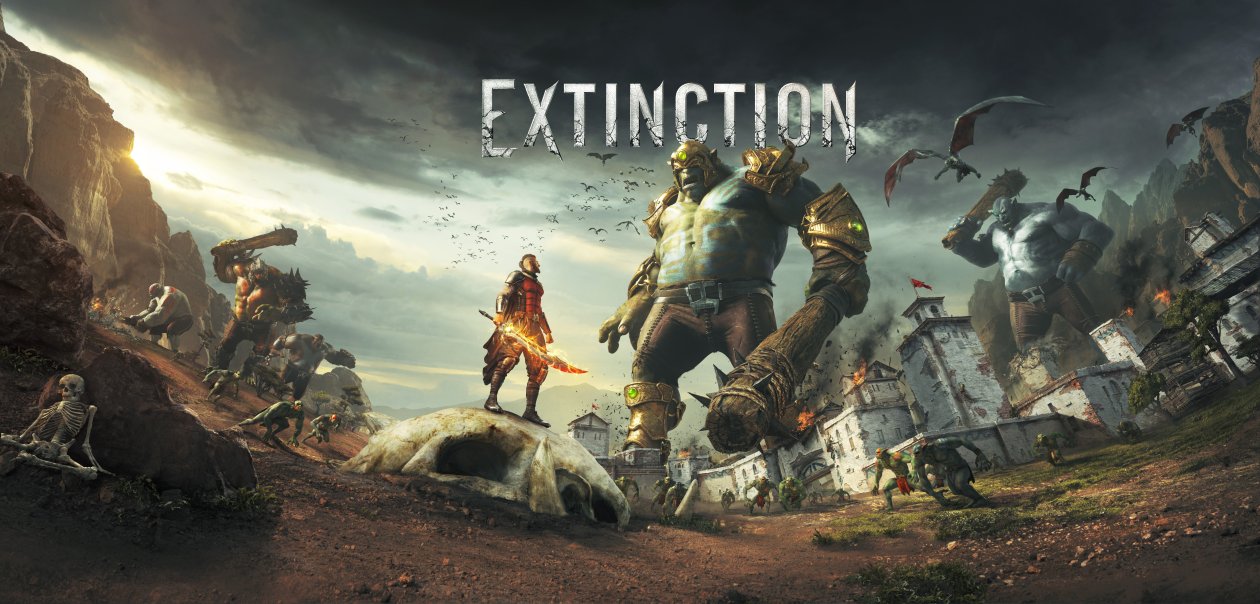 Extinction Key Art 2017 Game