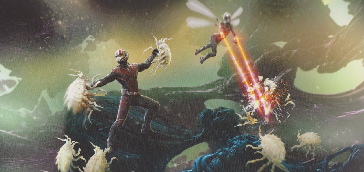 Ant Man And The Wasp Movie Concept Artwork