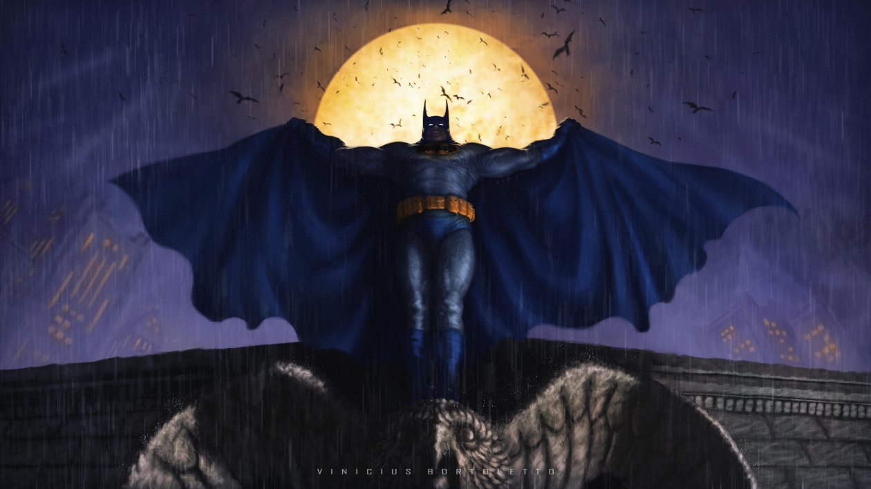 Batman Illustration 4k 2018