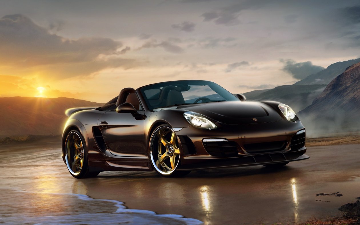 Black Custom Porsche