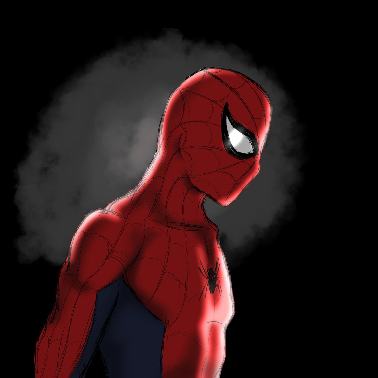 Spider Digital Art