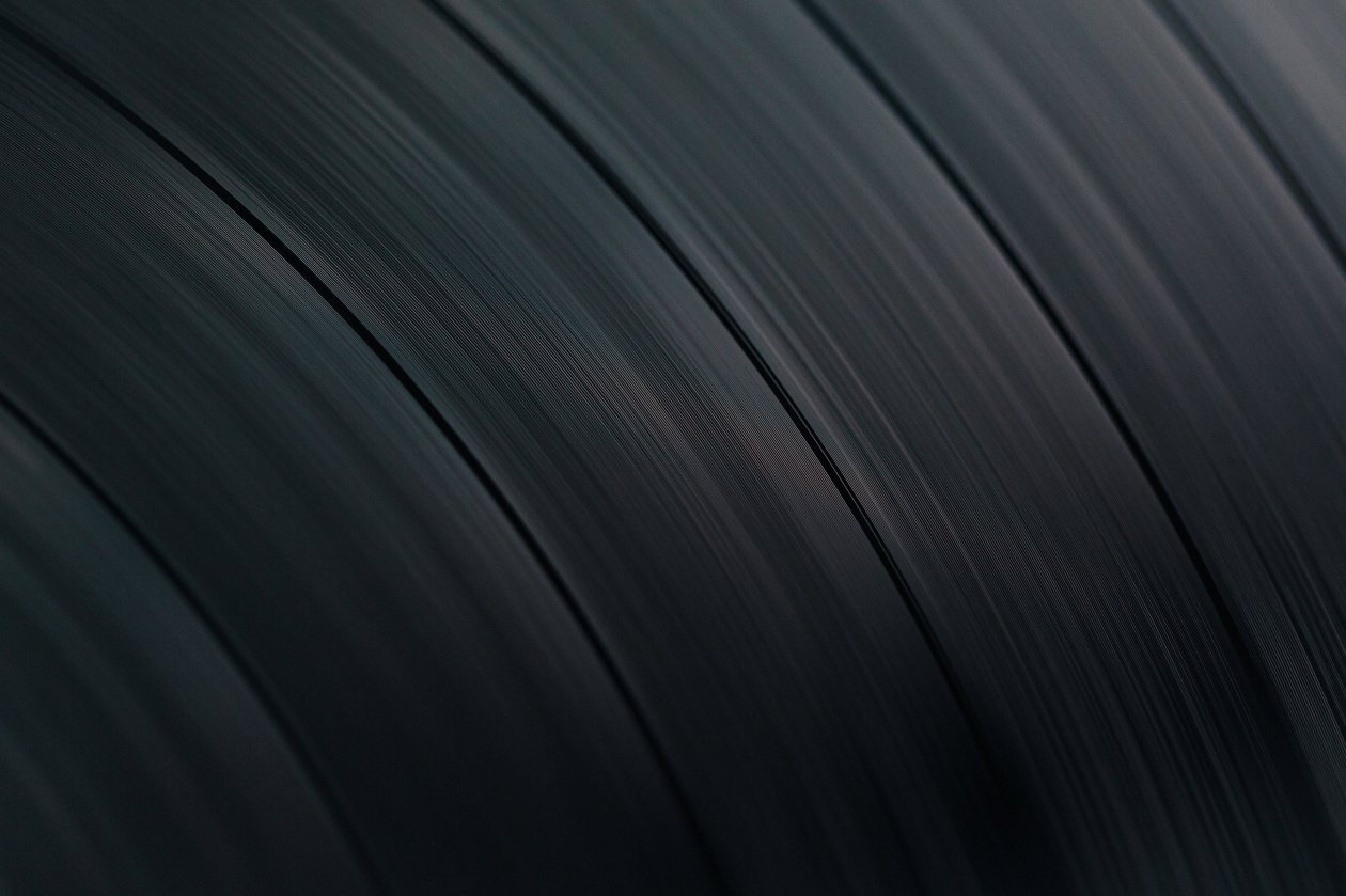 Vinyl Record Spinning