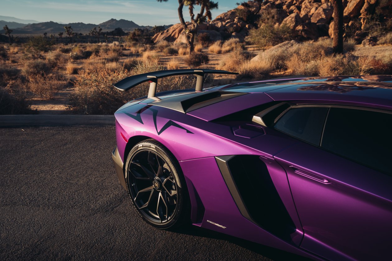 Lamborghini Aventador LP 750 SV Rear