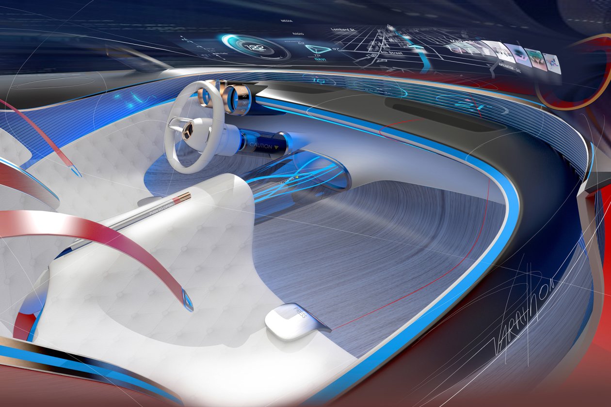 Mercedes Maybach Vision 6 Interior