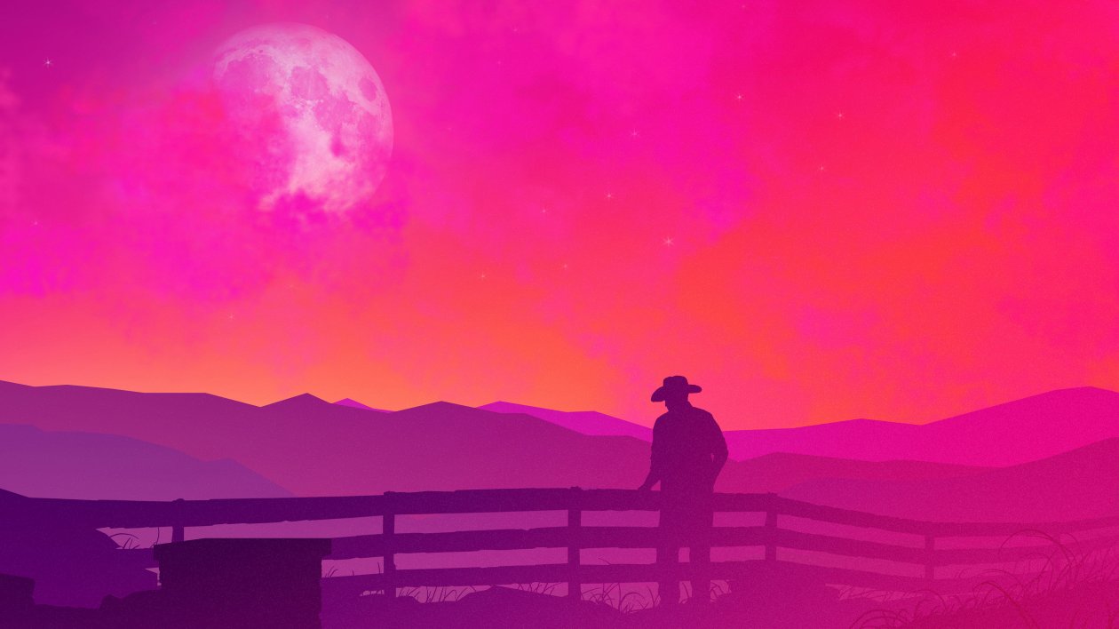 Red Sky At Night 4k