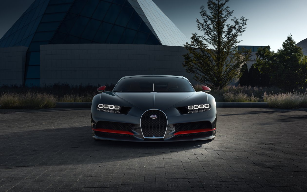 Bugatti Chiron CGI Front
