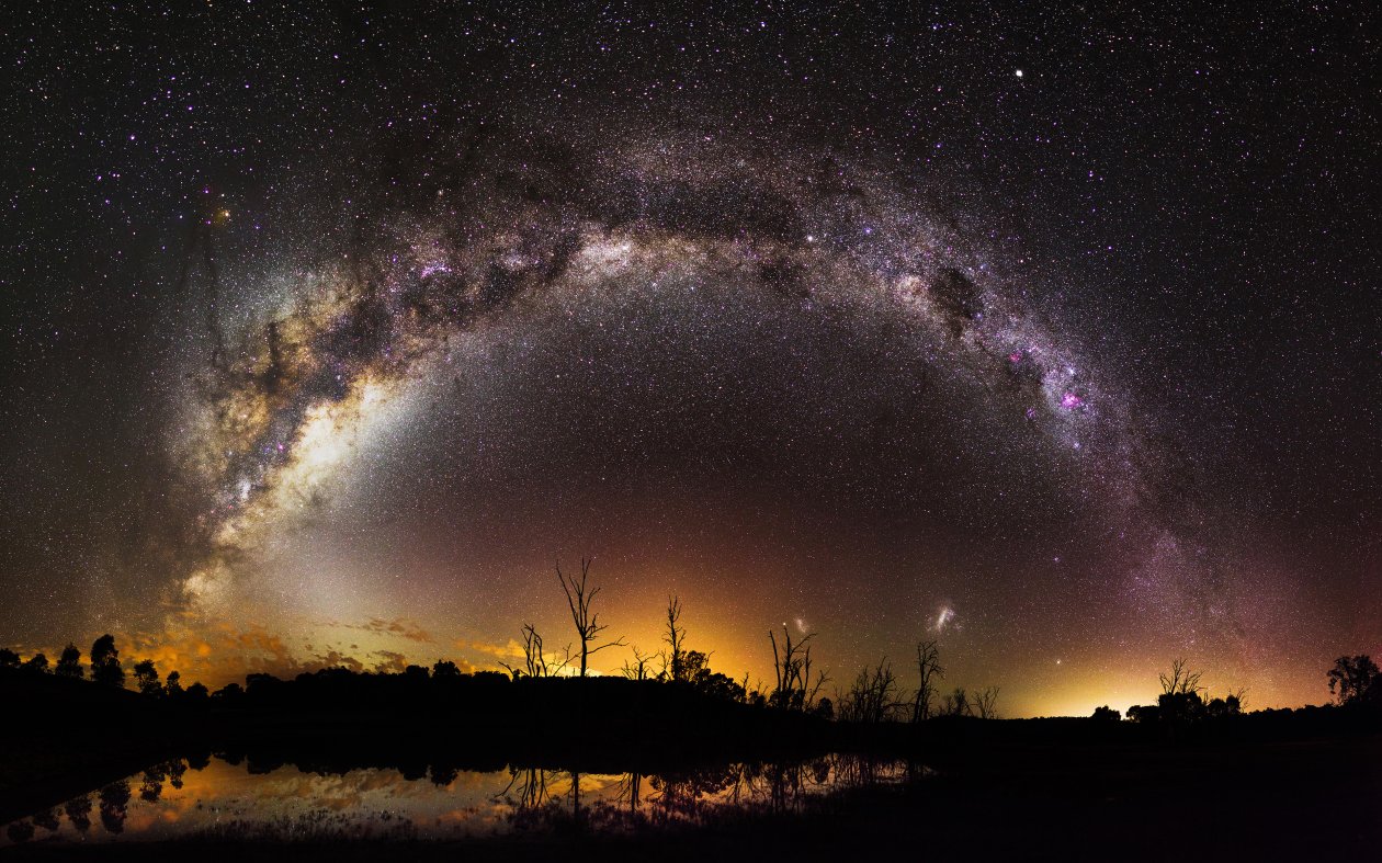 Scifi Milky Way 4k
