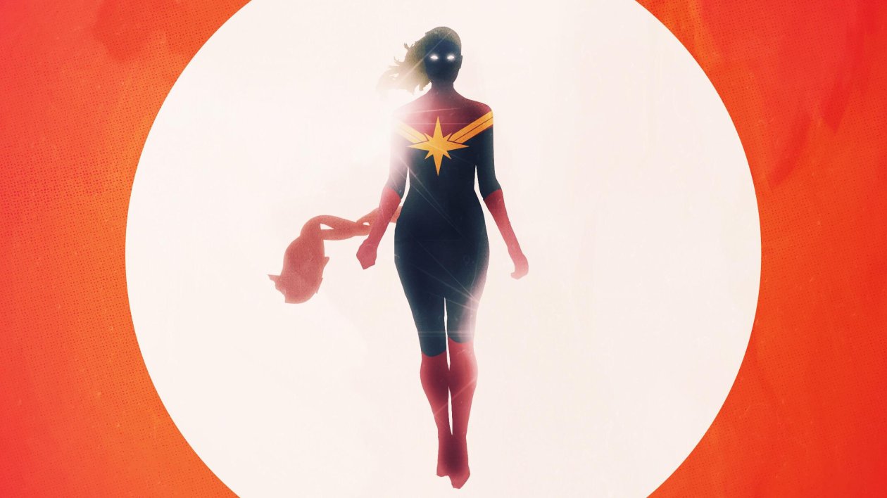 Captain Marvel 2019 Artwork