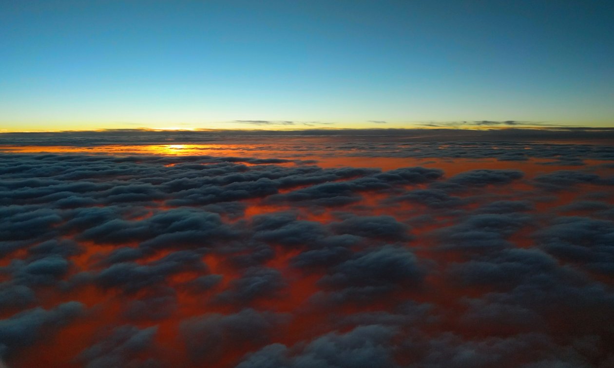Sunset Above Clouds
