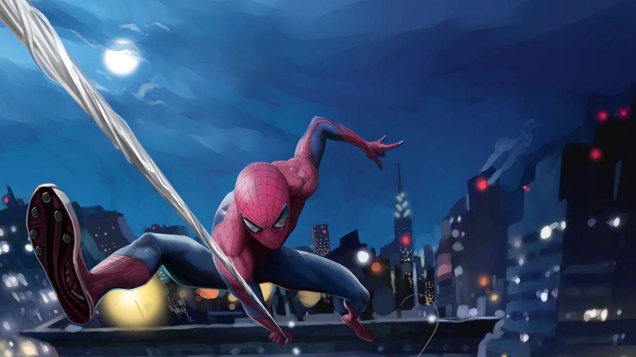 Spiderman 4k Digital Art