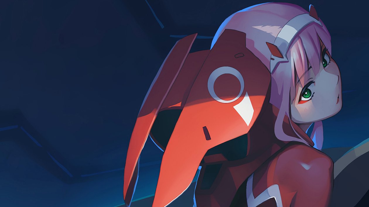 4k Zero Two Darling In The Franxx