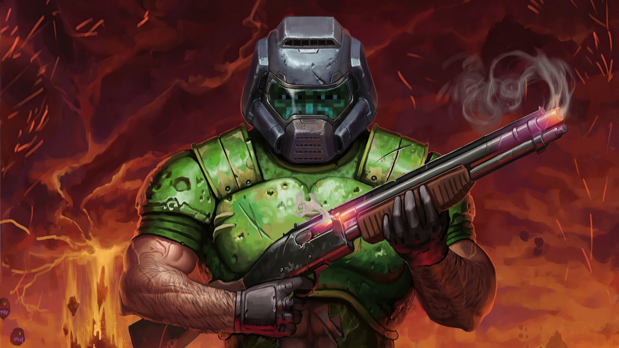 Doom Marine Artwork
