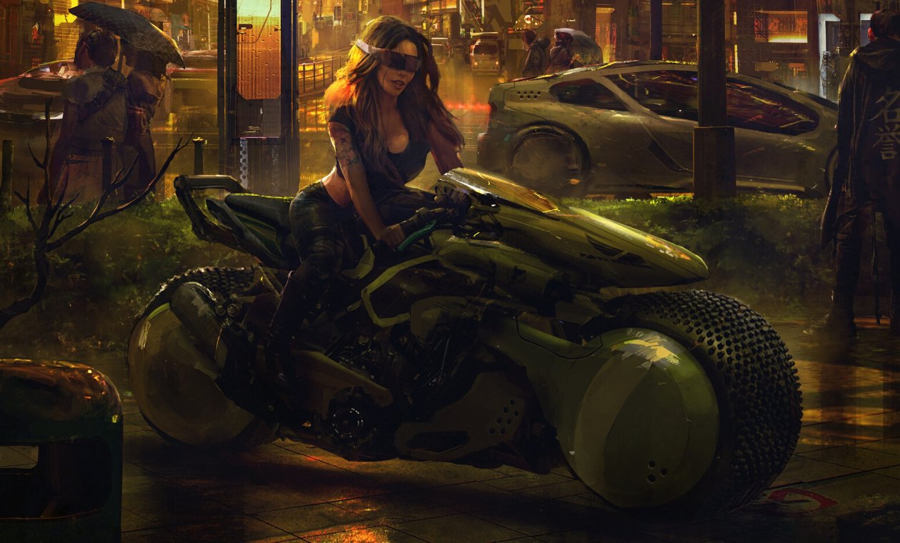 Fat Wheel Rider Girl