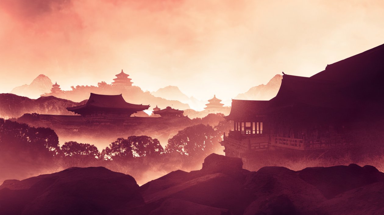 Asian Japan Digital Art 4k