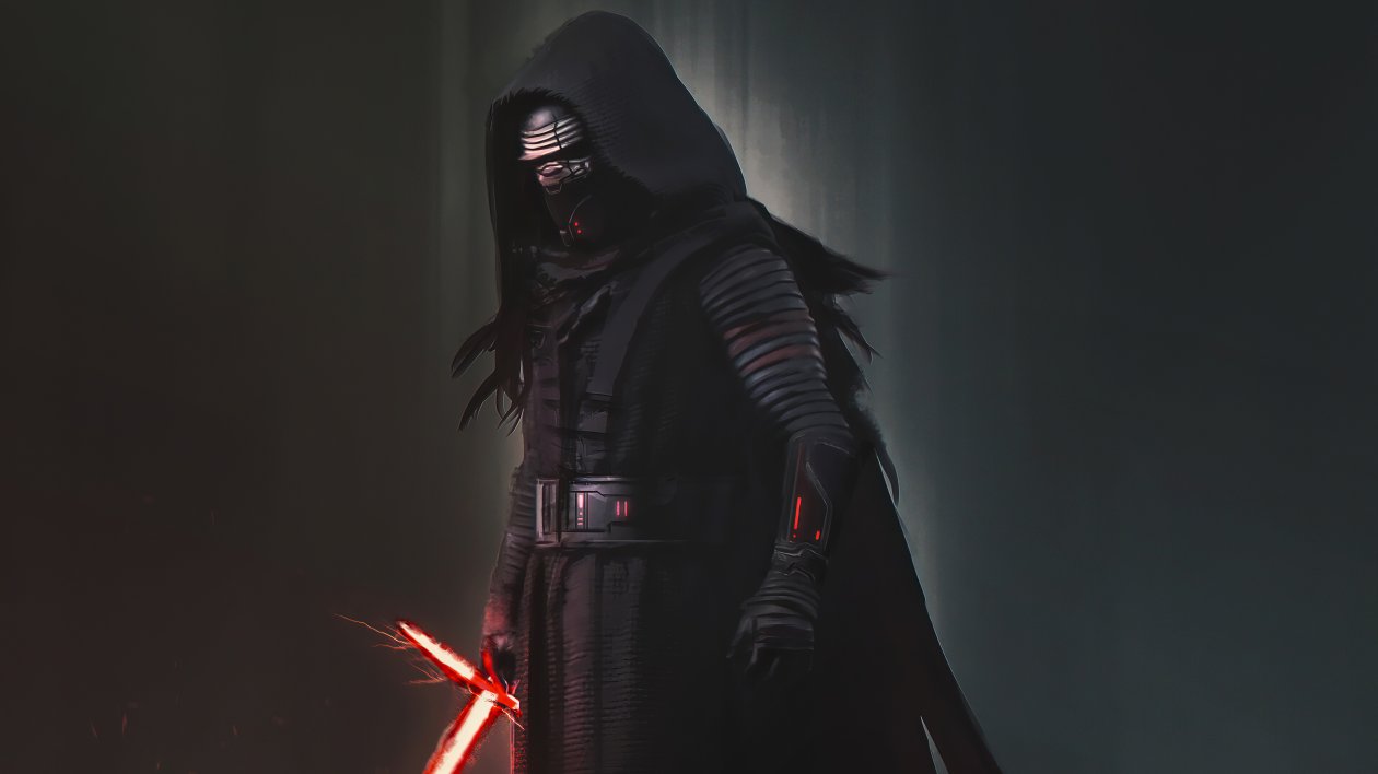 Kylo Ren Darkness 4k