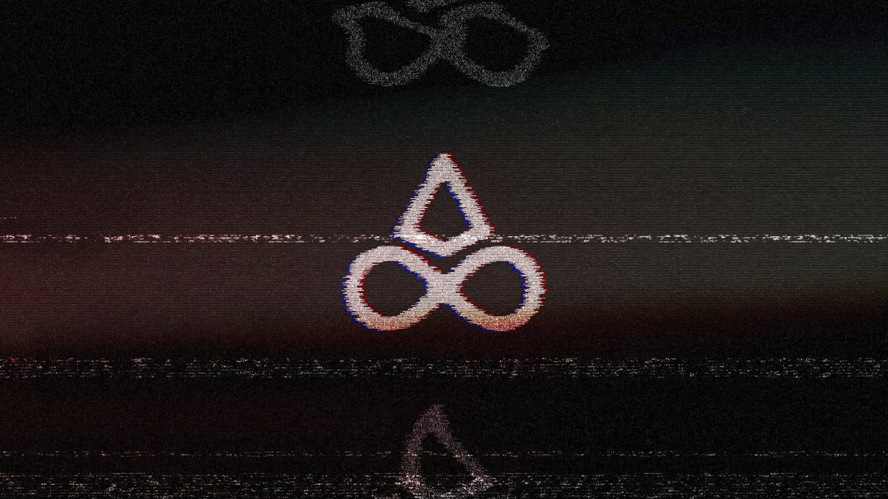 Triangle Infinity Digital Art 4k