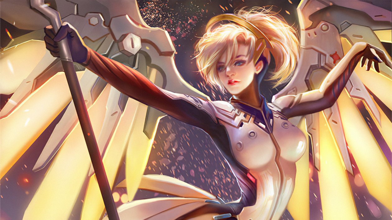 Mercy Overwatch Fan Artwork
