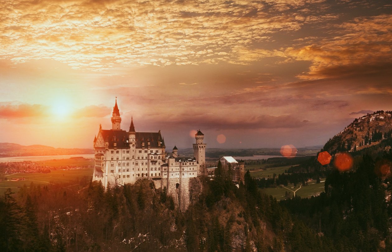 Neuschwanstein Castle 4k