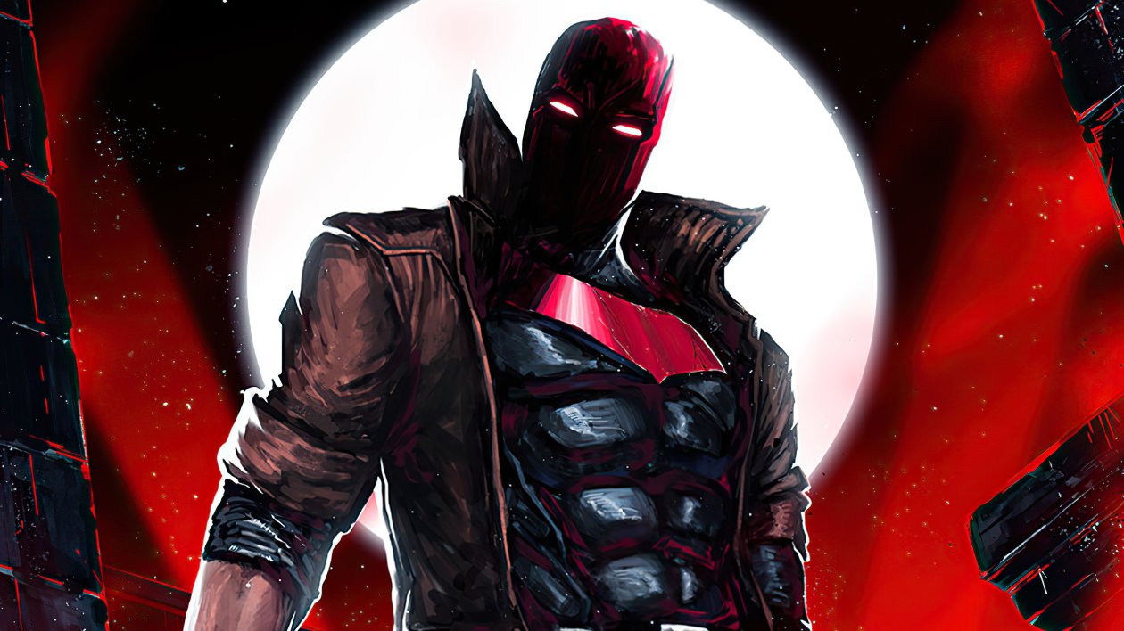 Red Hood With Guns 4k