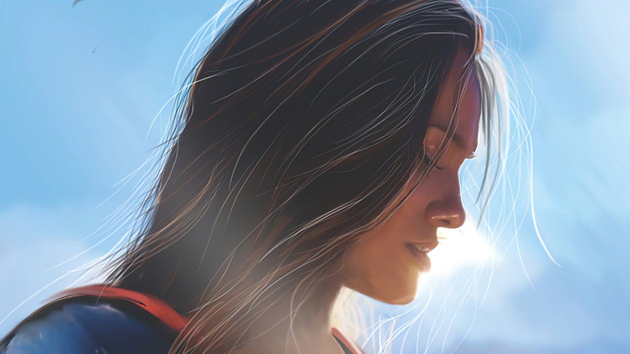 Supergirl Artbook Cover 4k