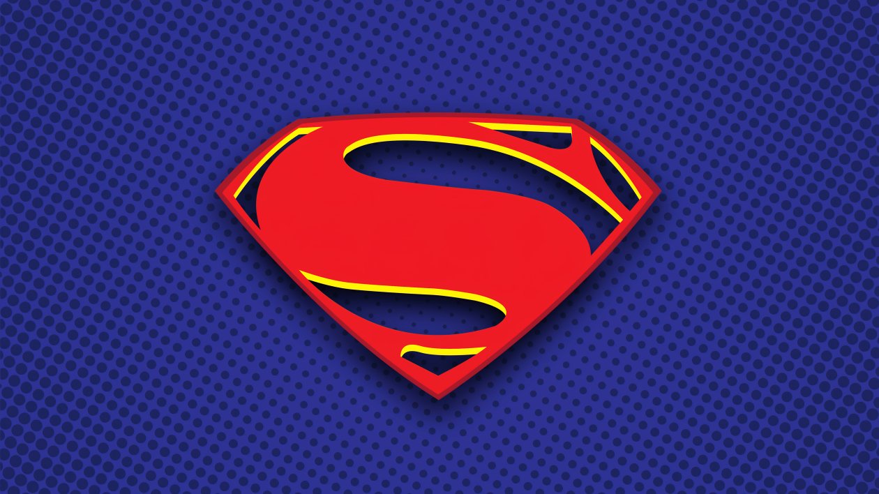 Superman Logo Illustration 5k