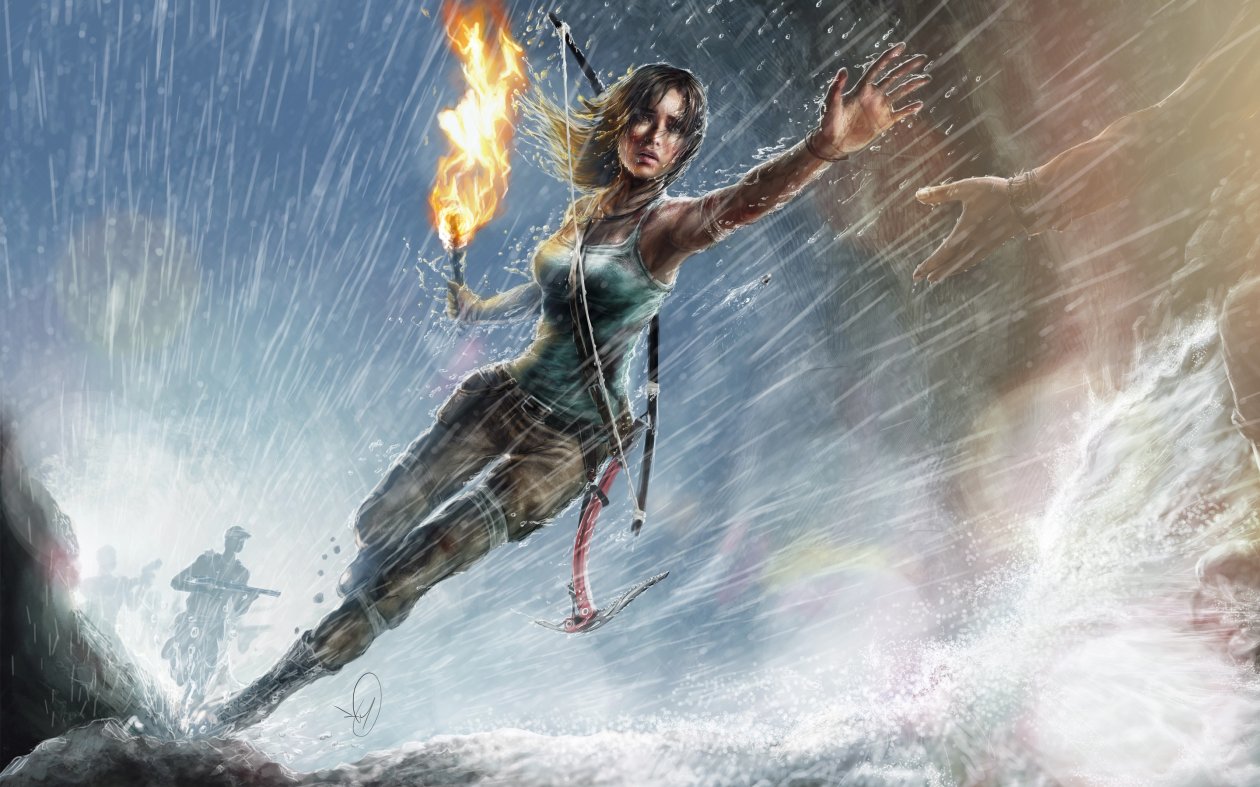 Lara Croft Artwork