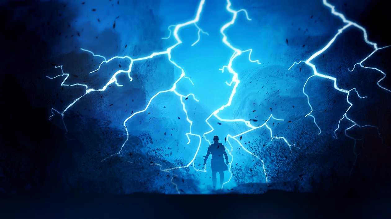 Warrior Fantasy Lightning