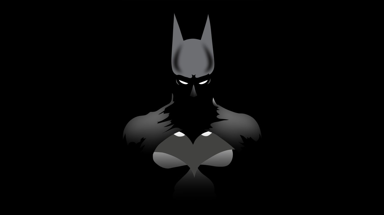 Dark Knight Minimalism 4k