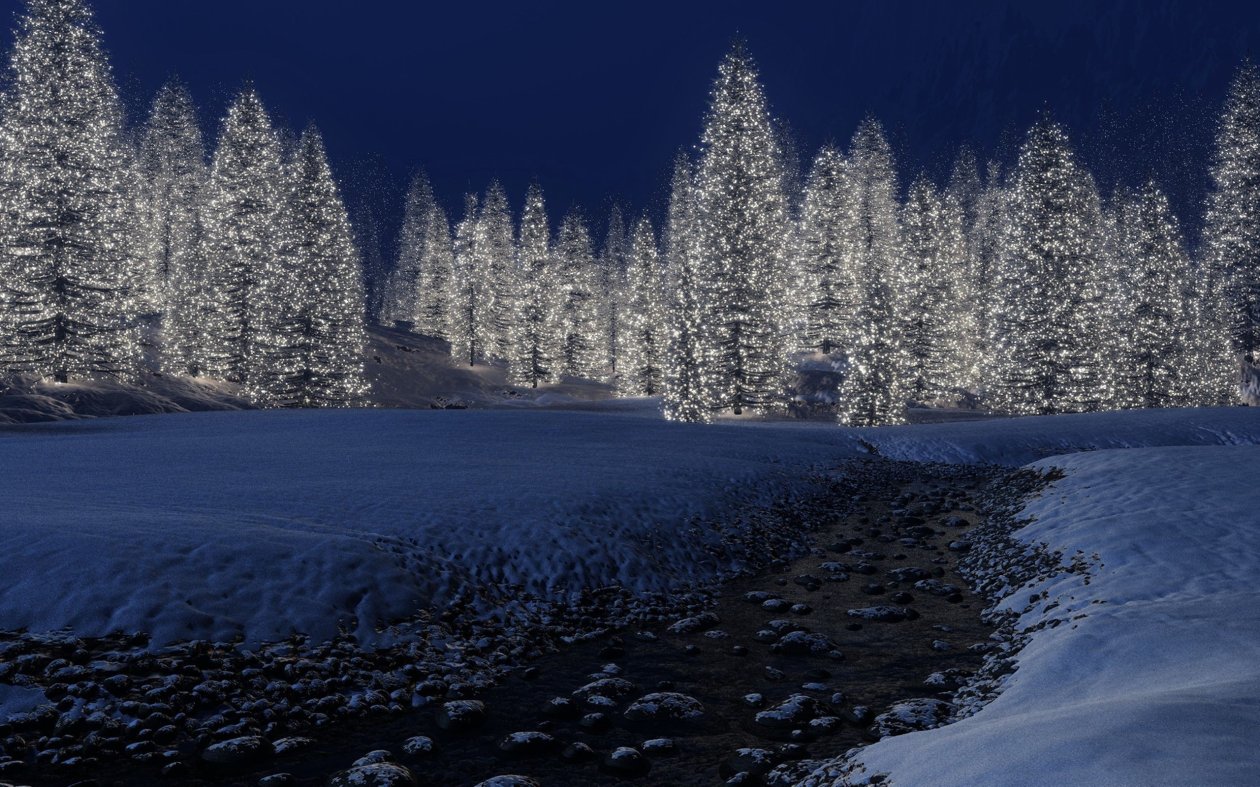 Snow Trees