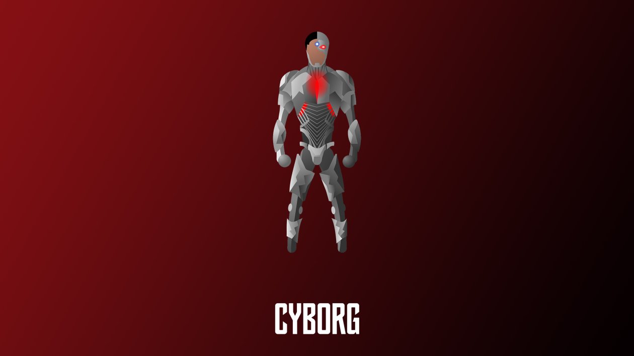 Cyborg Illustration 4k
