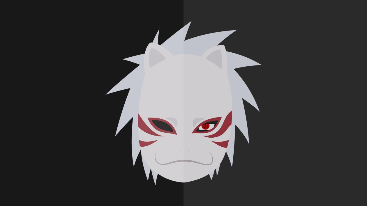 Kakashi Hatake Naruto Minimalist