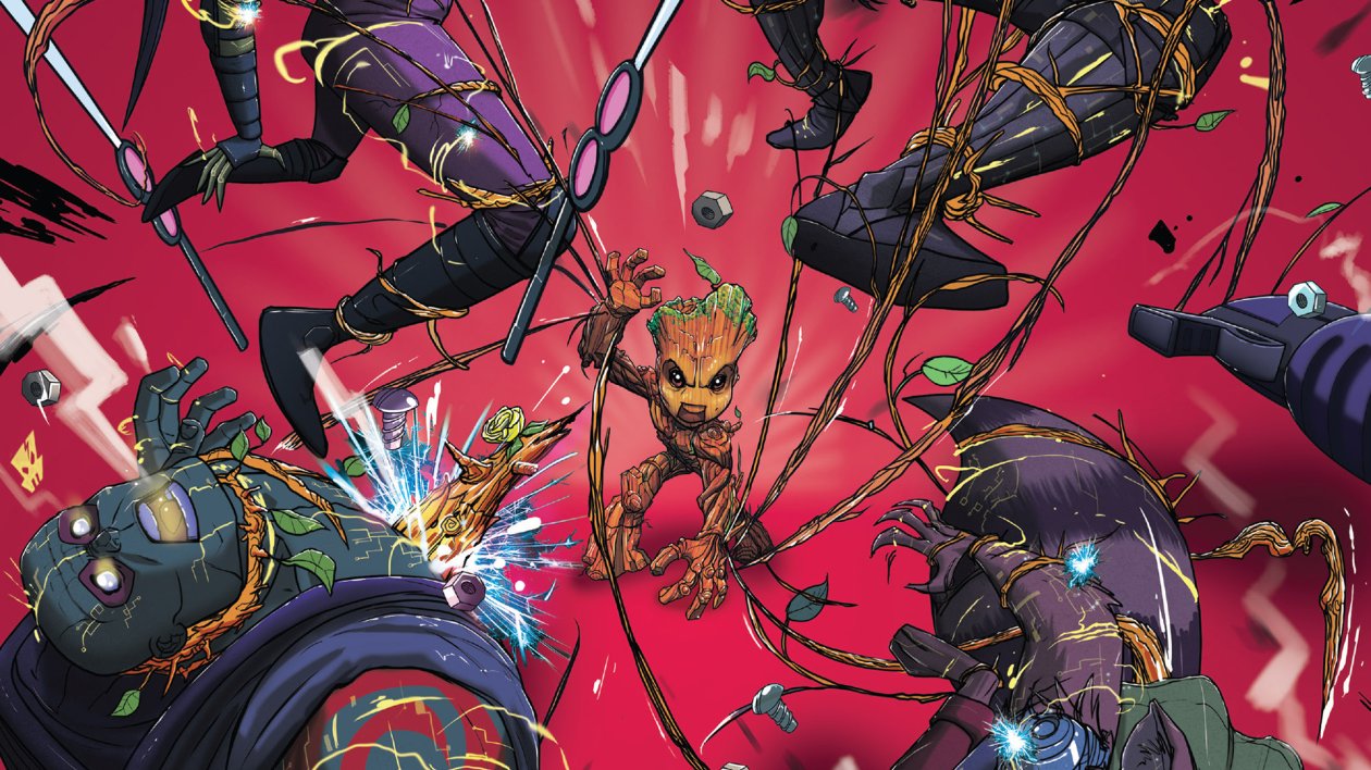Baby Groot Artwork HD