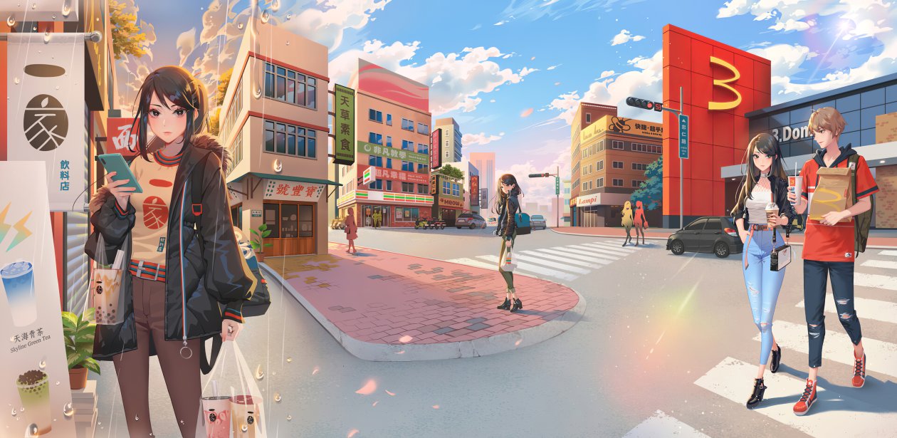 City Covers Anime 4k