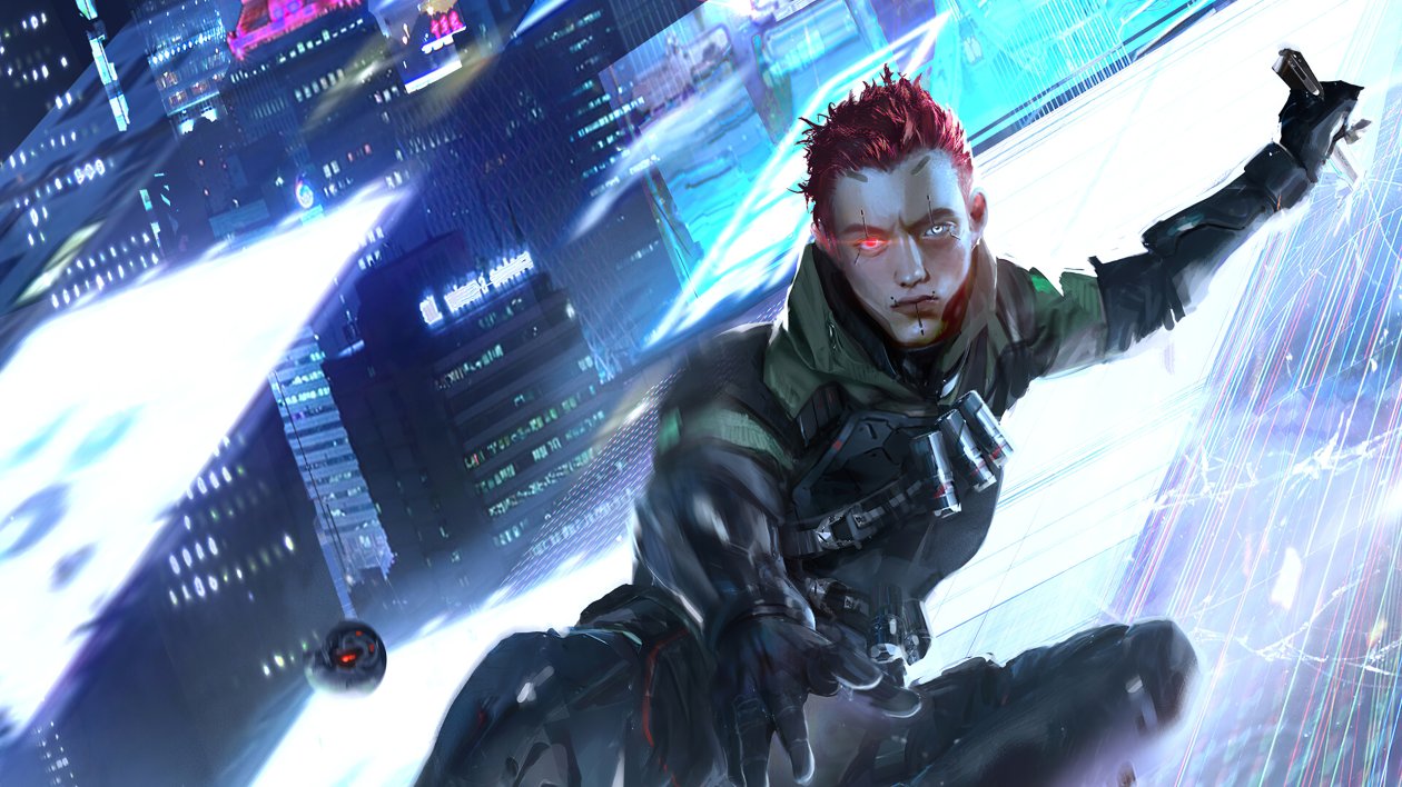 Cyber Guy Throwing Bomb