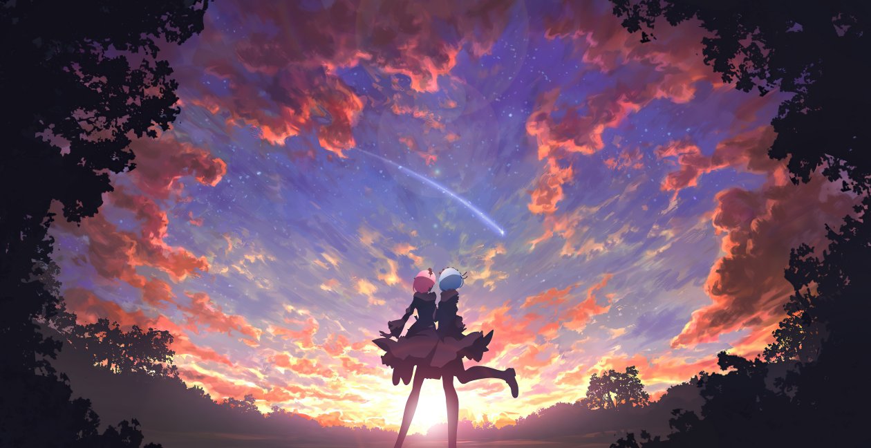 Rem And Ram Sunset 5k