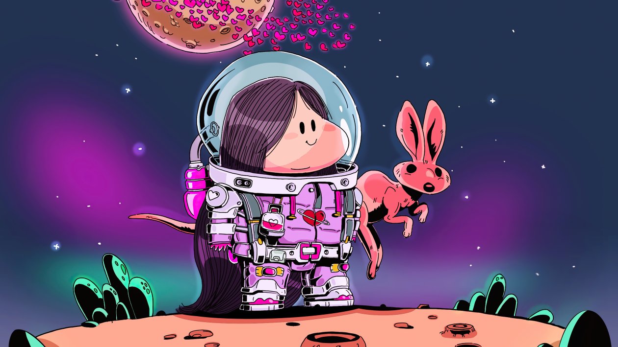 Little Maddy Astronaut 4k