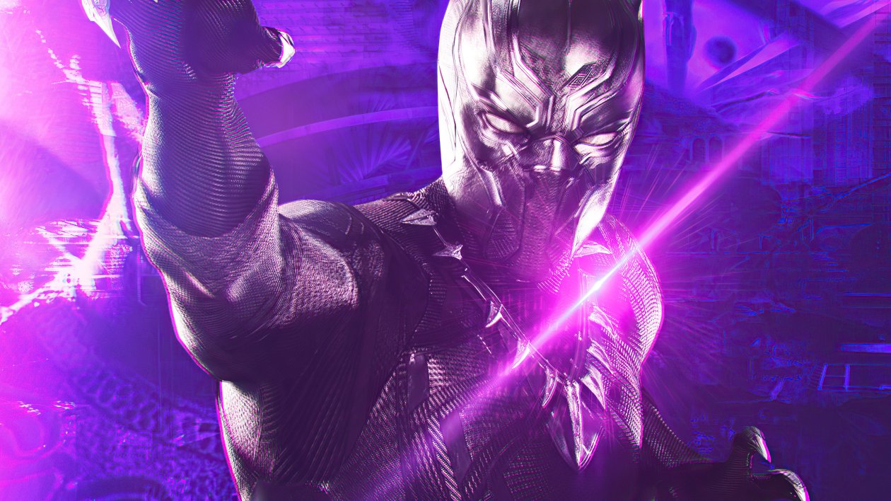 Black Panther Illustrator 4k