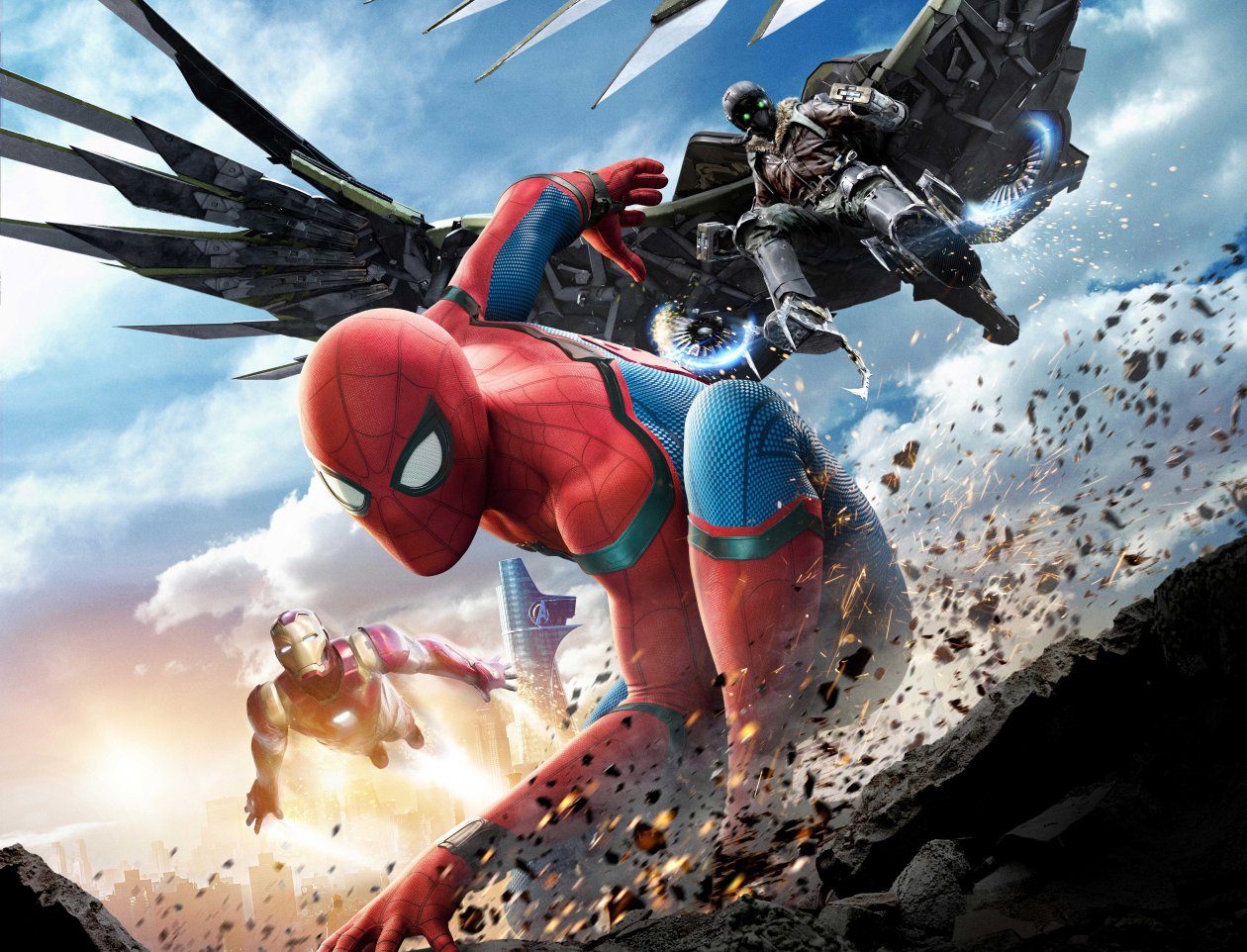 Spiderman Homecoming 8k