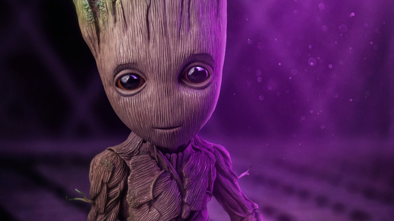 Baby Groot 4k New