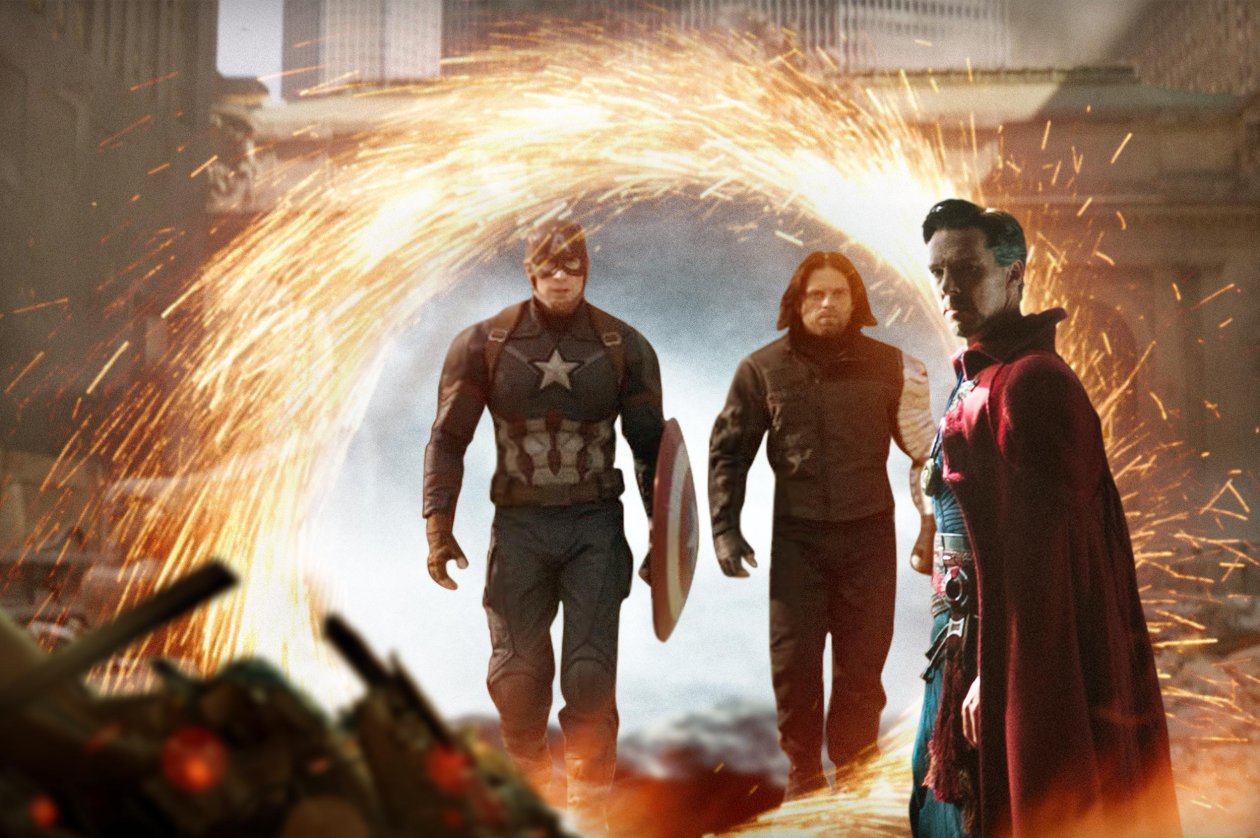 Doctor Strange Captain America Winter Solider In Avengers Infinity War 2018