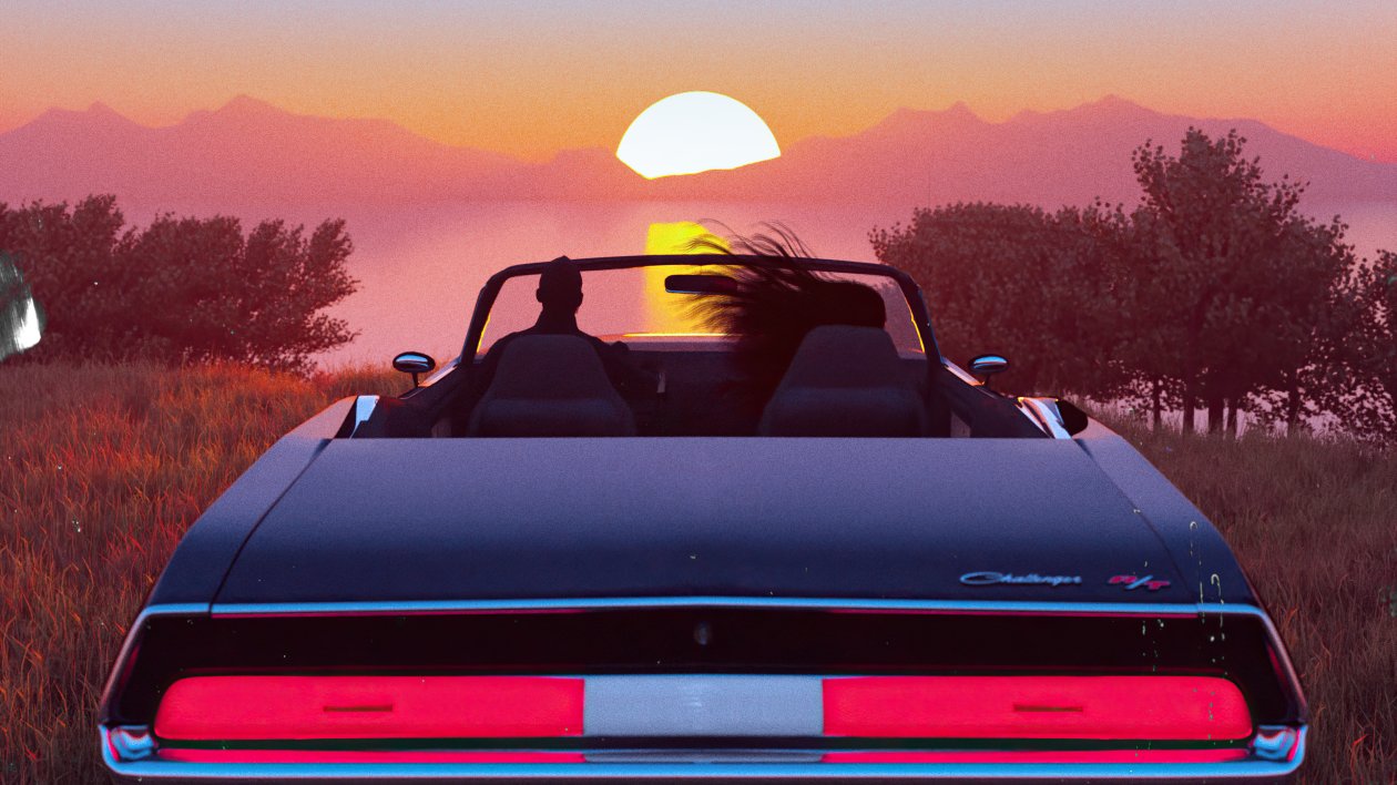 Evening Date Place Car Ride 4k