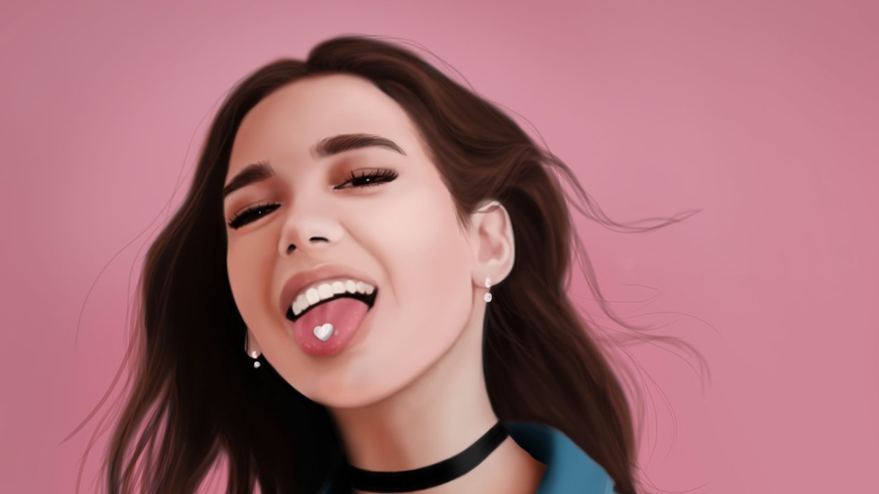 Dua Lipa Artistic Art 8k