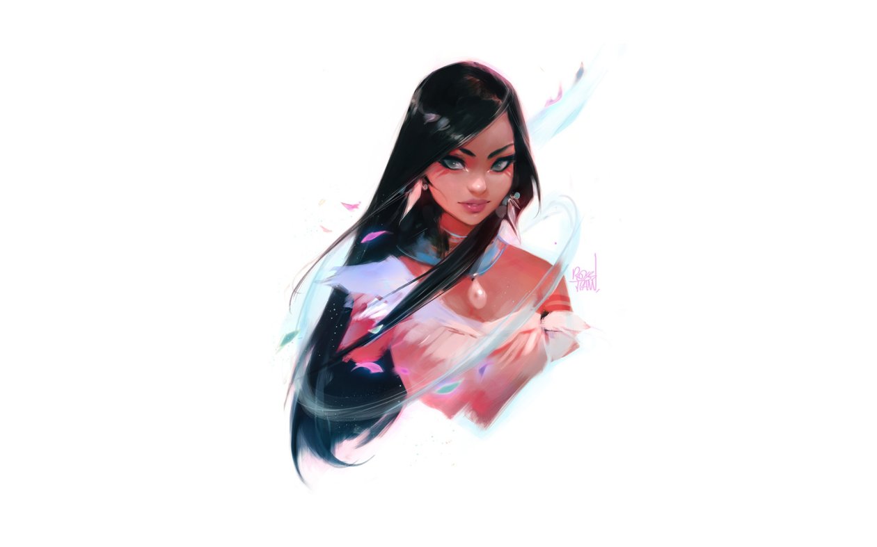 Black Hair Girl Long Hair