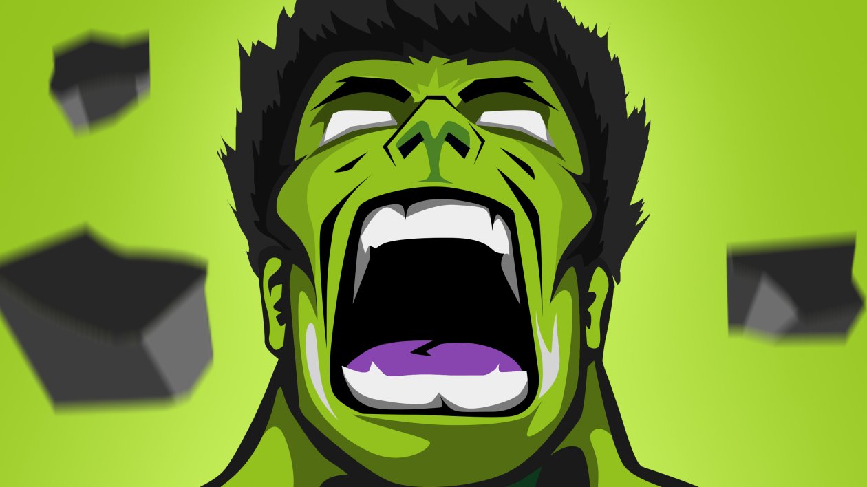 Hulk Digital Artwork